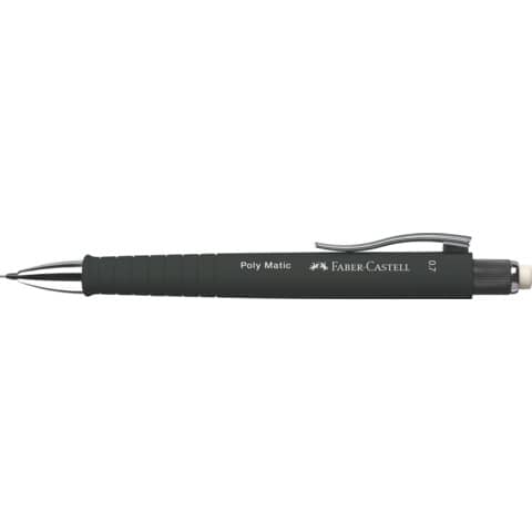 Druckbleistift Poly Matic, 0,7mm, schwarz FABER CASTELL 133353