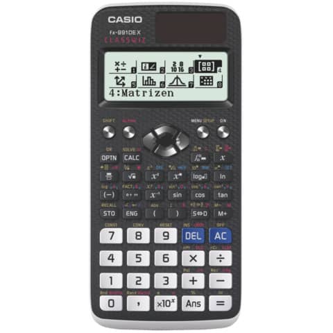 Schulrechner Technisch Wiss. 2-zeilig   ClassWiz CASIO FX-991DEX