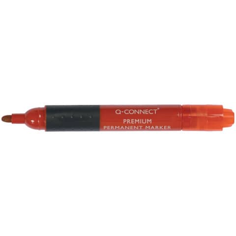 Permanentmarker, Rundspitze, 3mm, rot Q-CONNECT KF26107