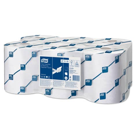 Rollenhandtuch Advanced H12, 2-lagig, 143m, weiß TORK 471113
