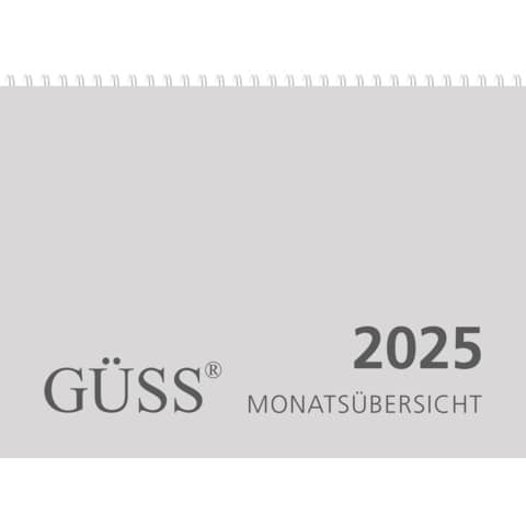 Wandkalender Monatsübersicht, A4 quer GÜSS 6