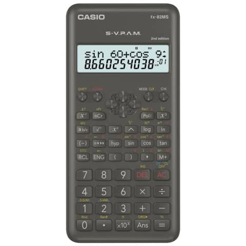 Schulrechner technisch-wissenschaftlich CASIO FX-82MS-2