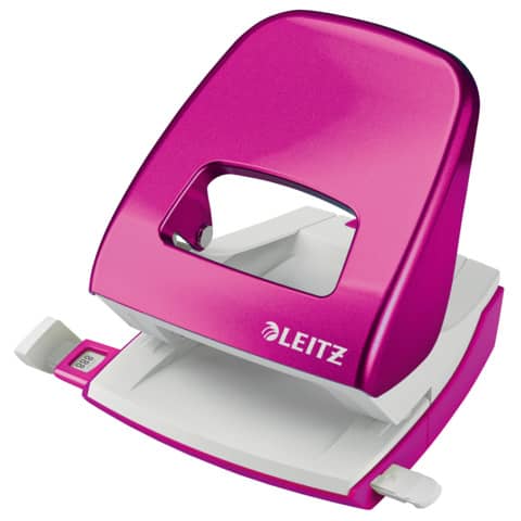 Locher NeXXt WOW, Metall, 30 Blatt, pink LEITZ 5008-10-23