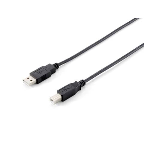 USB 2.0 Cable Type A Male to Type B Male EQUIP 128860