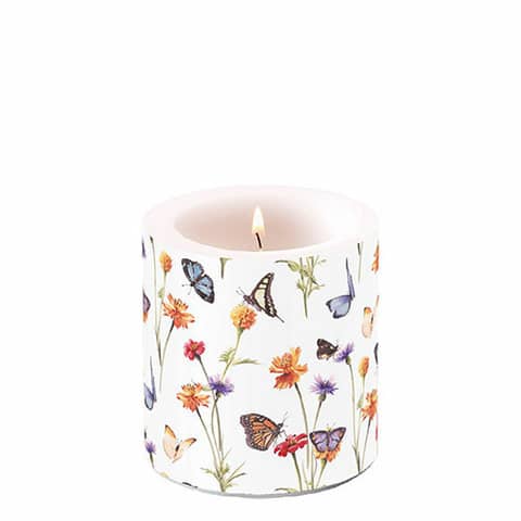 Kerze Butterfly garden, 9cm AMBIENTE 19219335