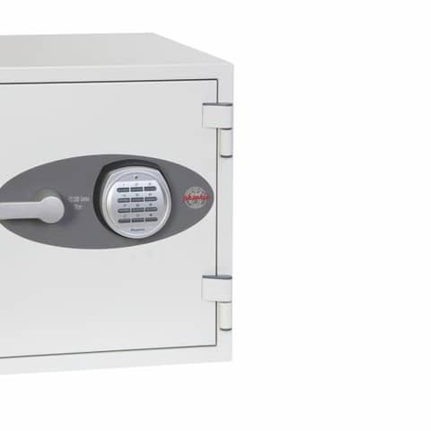 Feuerschutztresor TITAN, Elektonik-Schloss, 410x350x430mm, weiß PHÖNIX SAFE FS1282E   R2