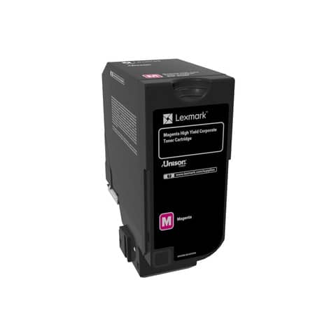 Lasertoner Corporate HY, magenta LEXMARK 84C2HME