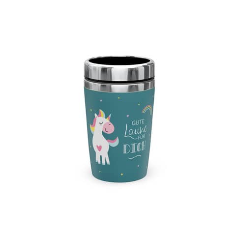 Thermobecher to go Zoofreunde - Unicorn, 240ml FÜR DICH 388582