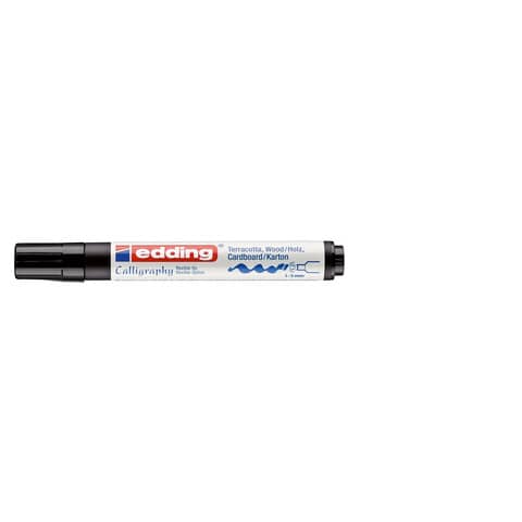 Kalligrafiemarker 1455, 1-5mm, schwarz EDDING 4-1455001