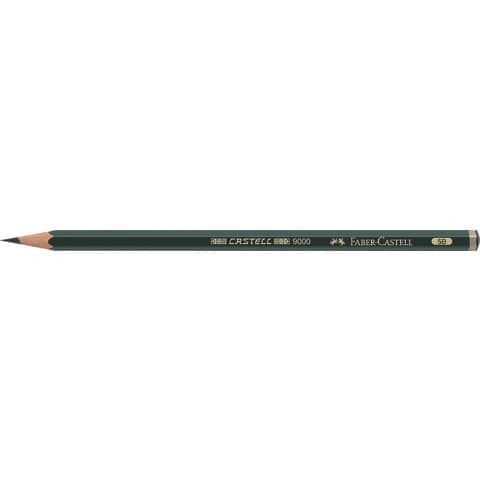 Bleistift Castell® 9000, 5B FABER CASTELL 119005