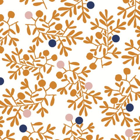 Motivserviette Herbstbeeren 25 cm x 25 cm, 3 lagig, 20 Stück PAPER+DESIGN 199436