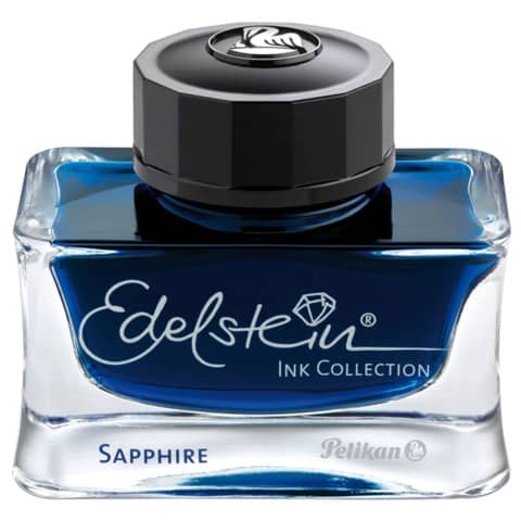 Tintenglas Edelstein® Ink, 50ml, Saphir blau PELIKAN 100436207