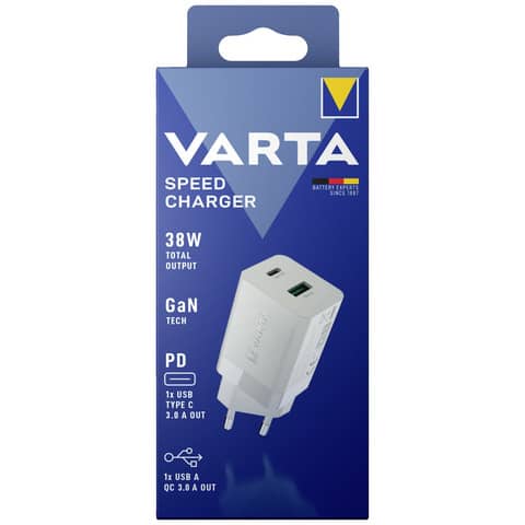 Ladegerät Speed Charger 38 W weiß VARTA 57955 101 111